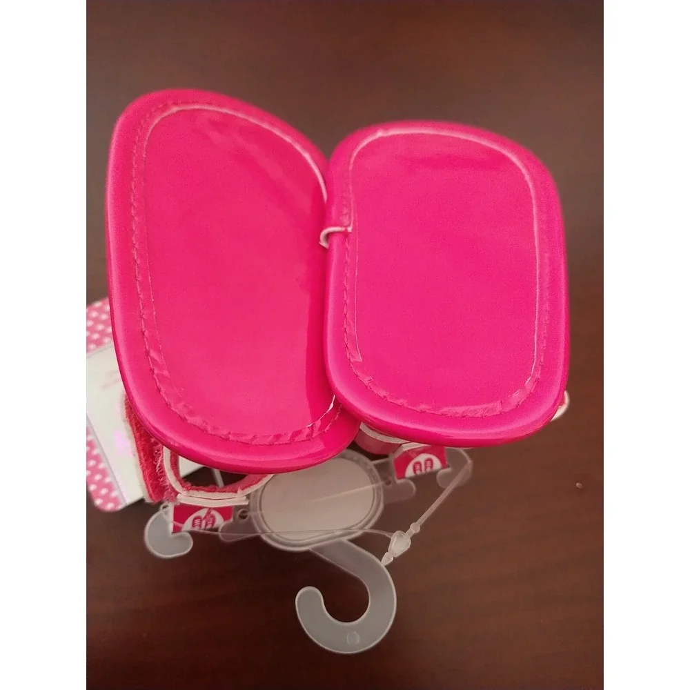 Stepping Stones Baby Girl 2 Strap Pink Sandal Size 1 (0-3 Months)